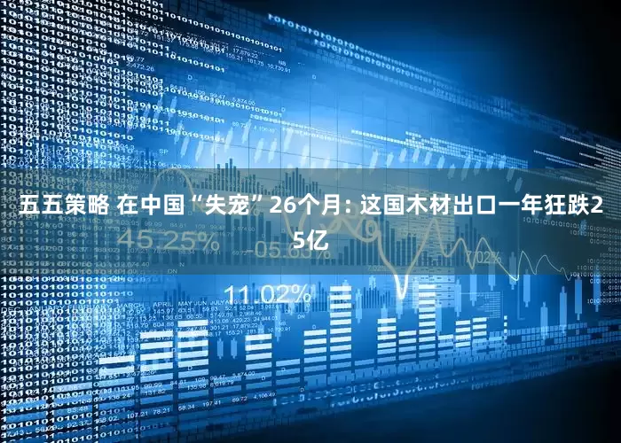 五五策略 在中国“失宠”26个月: 这国木材出口一年狂跌25亿