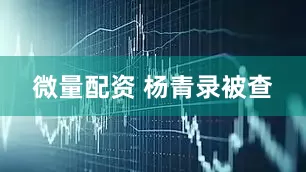 微量配资 杨青录被查