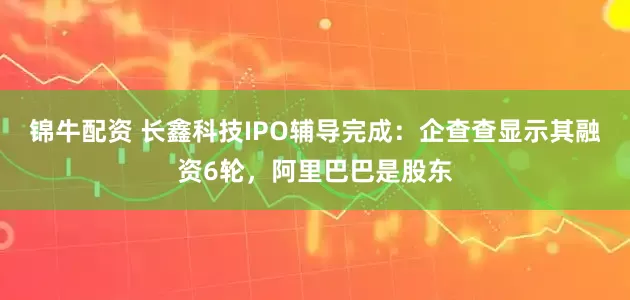 锦牛配资 长鑫科技IPO辅导完成：企查查显示其融资6轮，阿里巴巴是股东